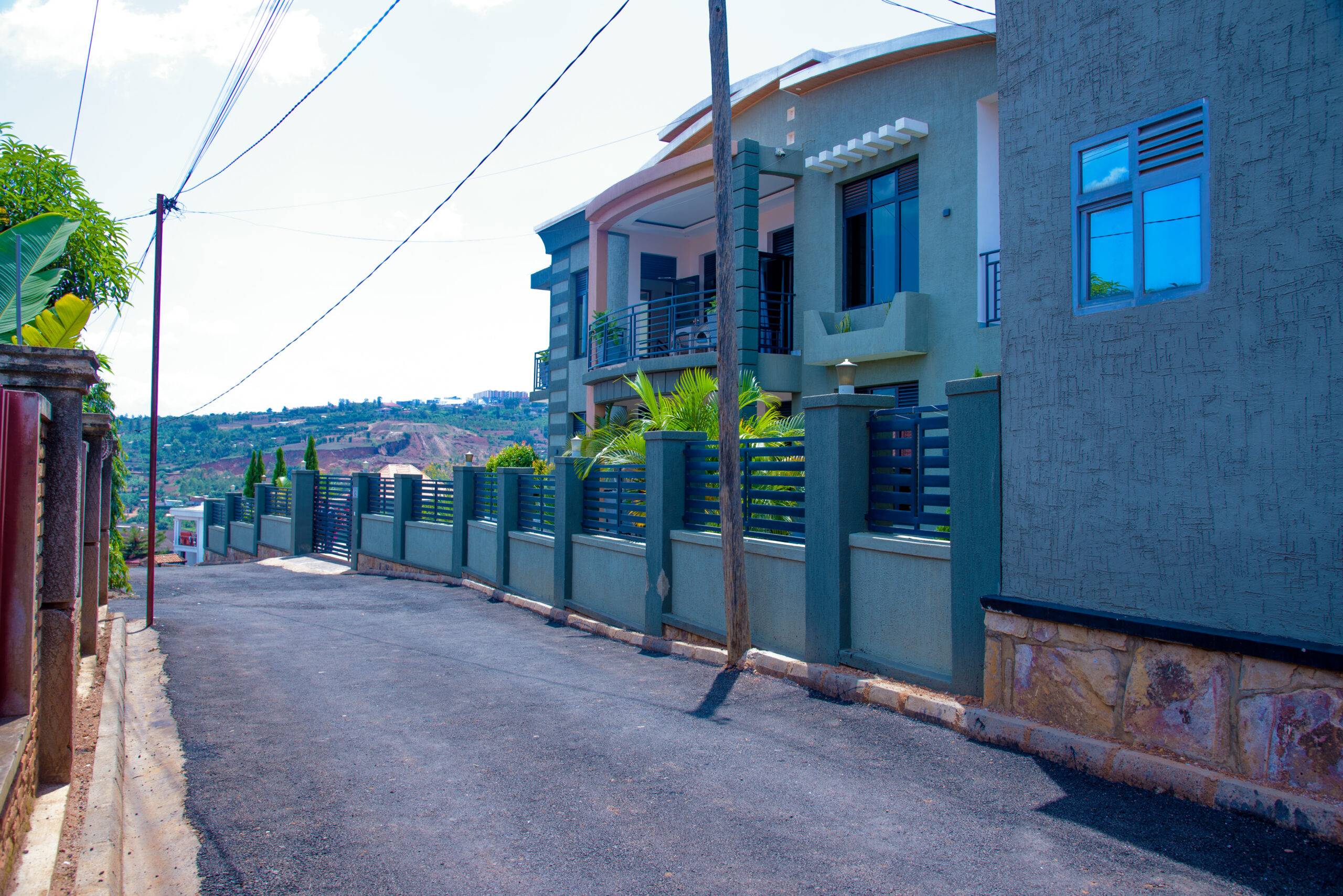 Side view of Emmy Retreat Apartments in Kicukiro, Kigali